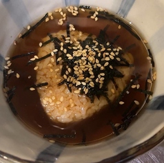 おでん出汁の焼きおにぎり茶漬け