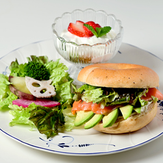 ベーグルサンド