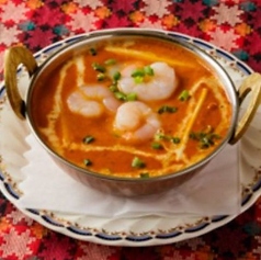 【CHICKEN CURRY】キーマ海老カレー