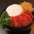 料理メニュー写真&nbsp;トマトとカマンベールチーズもんじゃ