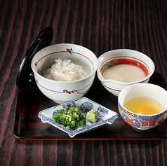だし割りとろろの卵かけご飯