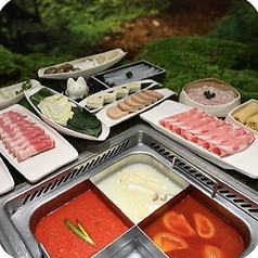 海底撈火鍋 上野店のコース写真