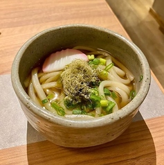 おでん出汁香るかけうどん