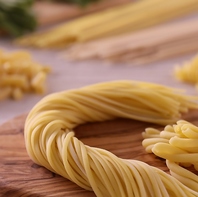 パスタはもちもち生パスタ使用♪