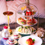 【tea飲み放題付きアフタヌーンティー】お洒落空間でママ友の集まりや女子会をどうぞ★4400円(税込)