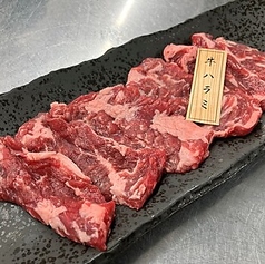 牛ハラミ 120g/上ミノ 100g