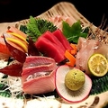 料理メニュー写真&nbsp;本日の鮮魚盛り合わせ 五種盛り