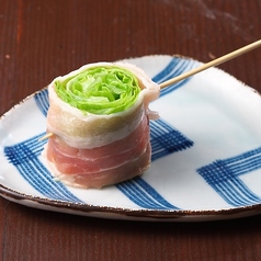 【野菜巻き串】淡路産レタスの肉巻き野菜串