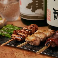 会津地鶏 お任せ3種盛り