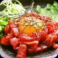 料理メニュー写真&nbsp;熊本産桜ユッケ（馬肉）
