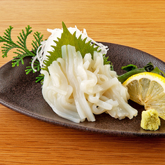 [道産子食材]北海道沖水揚げスルメイカの刺身