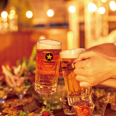 もちろんビールも飲み放題!