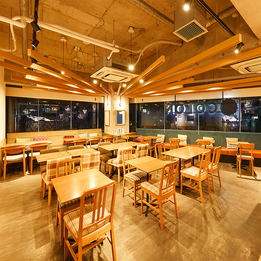 貸切は立食なら最大100名様までOK！着席なら40名様まで。貸切プランございます♪