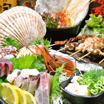 神戸・明石の市場の朝獲れ鮮魚★あし跡の隠れ人気メニューコースは120分ゆったり飲み放題付4000円！