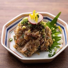 漁師風なめろう