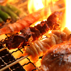 ●特選 焼き鳥串のおまかせ ５本盛り合わせ（塩・タレ）