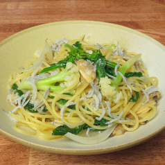 駿河湾産　釜揚げしらすと季節野菜のボンゴレ　