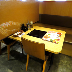 落ち着いた雰囲気の店内は、デートや女子会、おひとり様でのご利用にもオススメです。