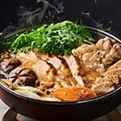 地鶏の鶏すき鍋
