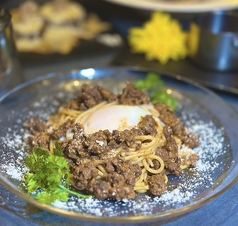 鹿肉100%ボロネーゼのパスタ