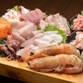 料理メニュー写真&nbsp;【名物】特選!上お造り盛り合わせ7種 1人前
