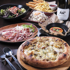 真夜中イタリアンVespa ヴェスパの写真