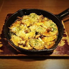 ◆牡蠣とキノコのアーサバター焼き