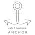 cafe & zakka shop ANCHOR カフェアンドザッカショップ アンカーのロゴ