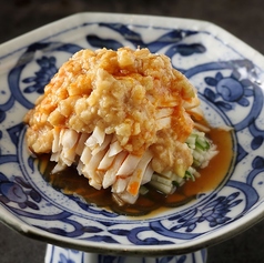 蒸し鶏の冷製