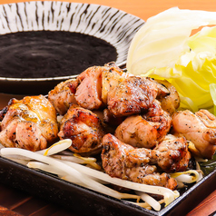 [厳選銘柄鶏]静岡県産　いきいき鶏の炭火網焼き