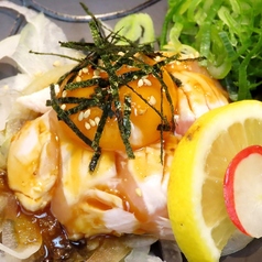 宮崎鶏のユッケ(ささみ湯引き)