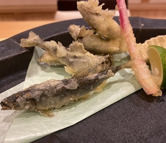 稚鮎の天ぷら