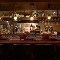 限定５つのカウンター席をご用意致しました。