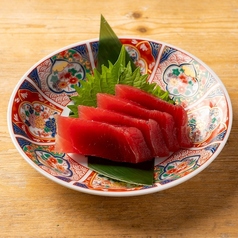 清水港のバチマグロのお造り/ミナミマグロお造り