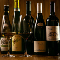 各種ワインは全てグラス提供可能です！