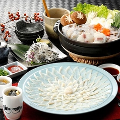 一年間いつでもオーダーできる『ふぐ料理各種』