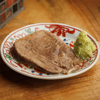 ≪二代名物≫名物の超ホロホロの茹でタンは絶品です♪