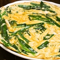 料理メニュー写真 大判ニラ玉焼き