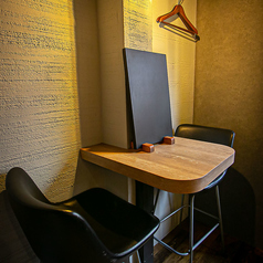 2名様掛けのテーブル席です。