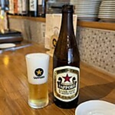 コスパ◎赤星が驚き価格！サッポロラガー中瓶ビール♪の写真