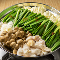 料理メニュー写真&nbsp;店内引き鶏出汁使用！亀寿のもつ鍋
