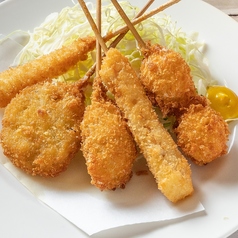 串揚げ5種盛り合わせ