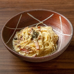 季節のクリームパスタ