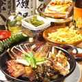 料理メニュー写真 【コース】炭火焼き盛りが食べられる！【100分飲放付】炭火焼きお手軽コース：全5品⇒3850円（税込）