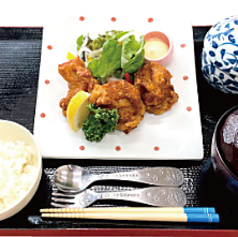 お子様唐揚げ定食