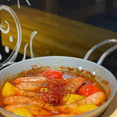 ソーセージとパプリカのチリージョ