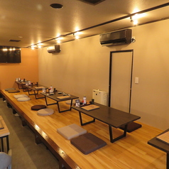 4名掛けのお座敷×4卓