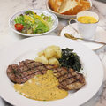 料理メニュー写真&nbsp;本格ステーキセット