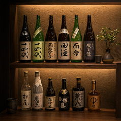 厳選したお酒をご準備しております。