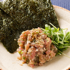 戻り鰹のなめろう